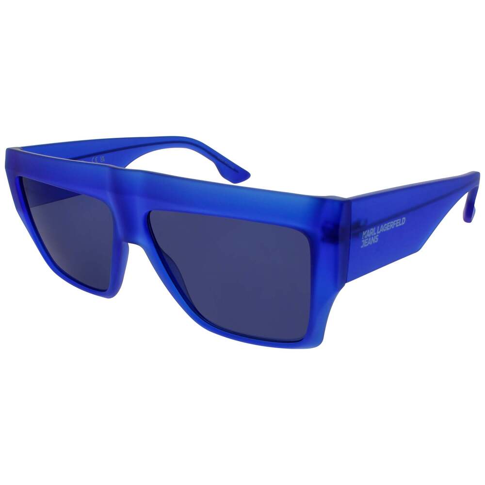Nwt Karl Lagerfeld Kl-6148s Electric Blue 57mm Sunglasses